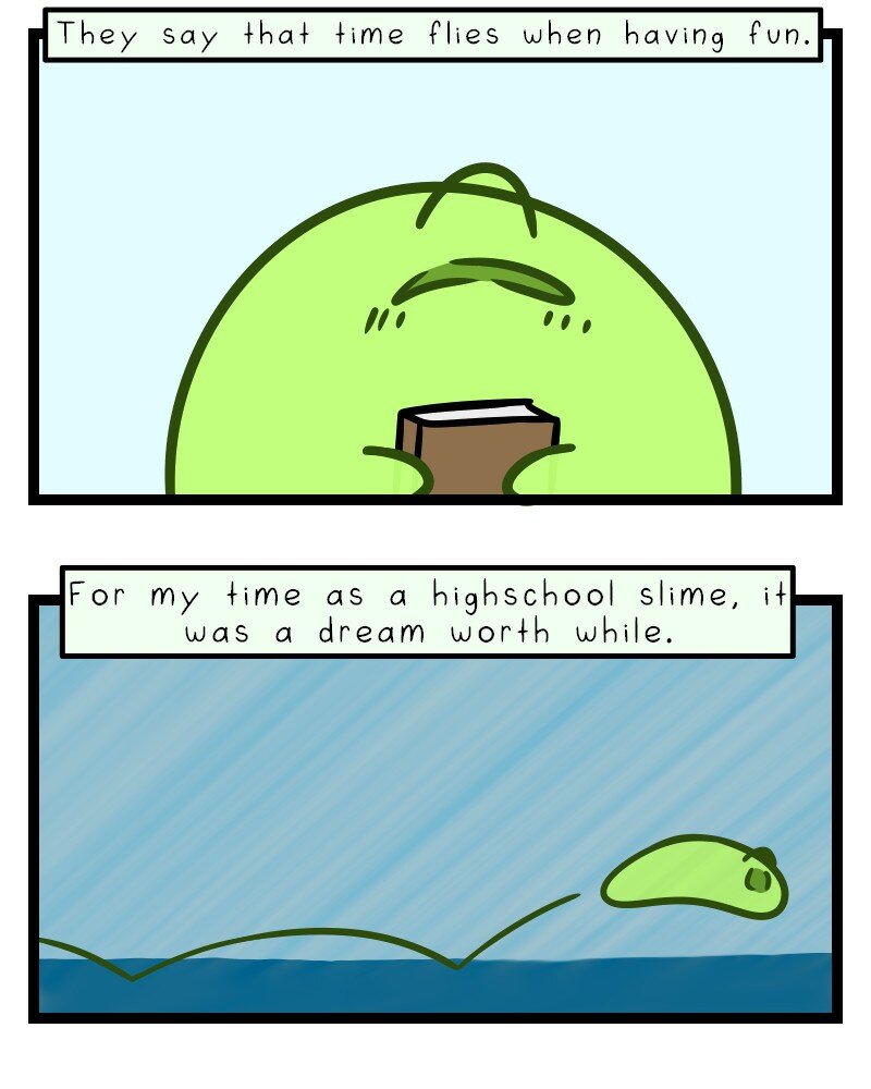 Life of a Highschool Slime - Episode 11, Page 2: Sophomore Year- Chapter 11